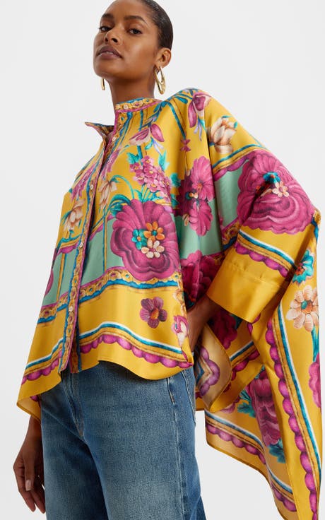 Foulard Shirt Zodiac Placée Marigold