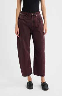 rag & bone Charlie Super High Waist Crop Barrel Jeans