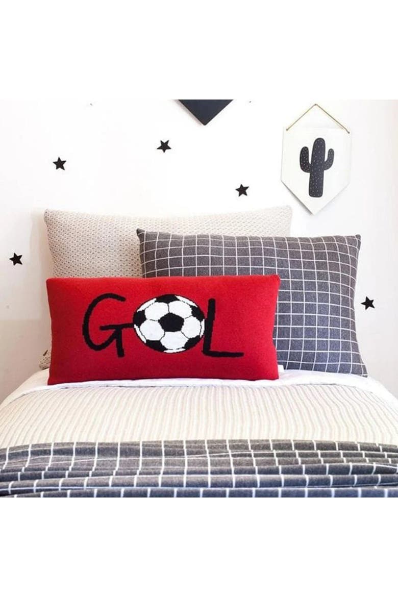 Gol Cushion, Alternate, color, Cherry Red