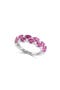 Sterling Silver Diamond Band Ring