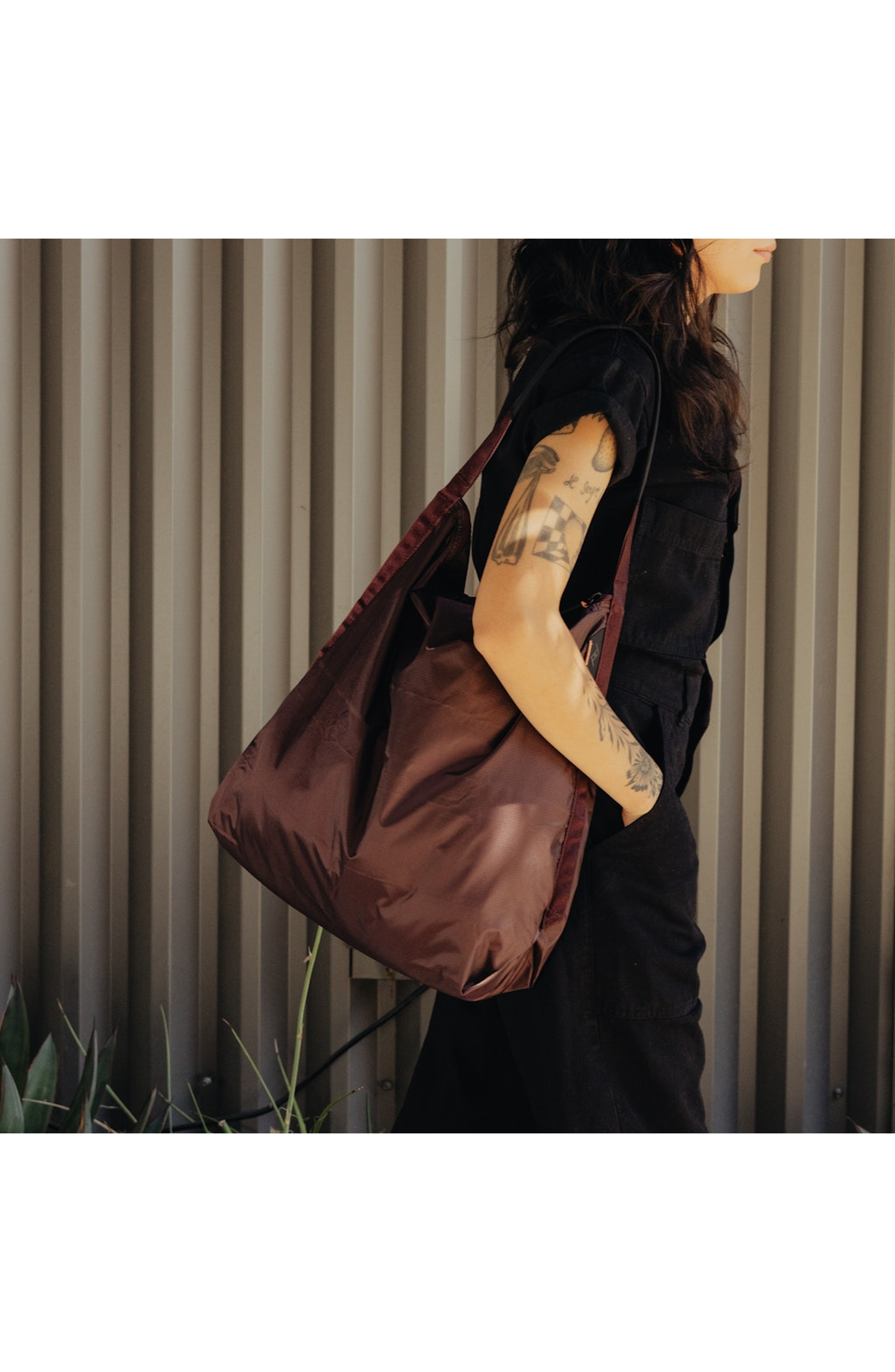 Peak Design Packable Tote, Alternate, color, Eclipse