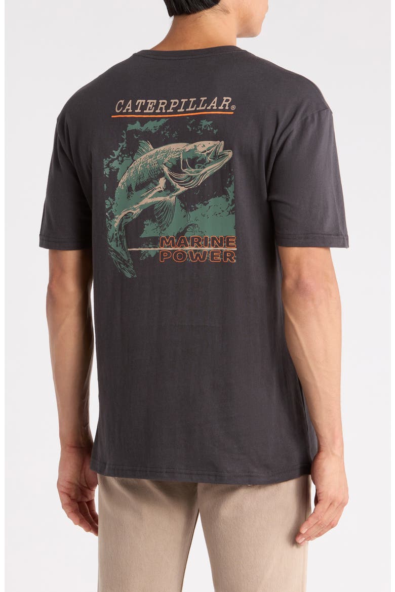 Marine Power Graphic T-Shirt, Alternate, color, WASHED BLACK