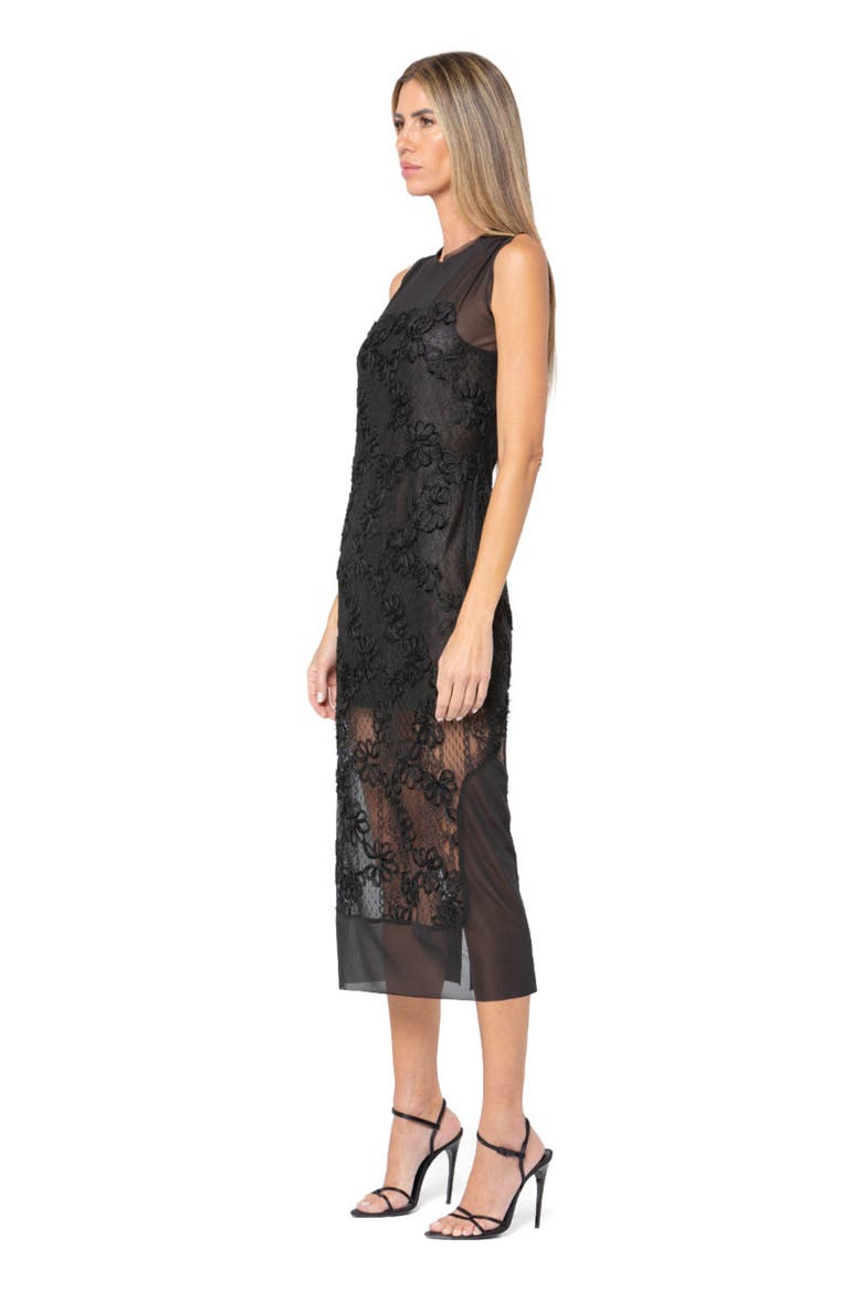Cove Dress, Alternate, color, BLACK