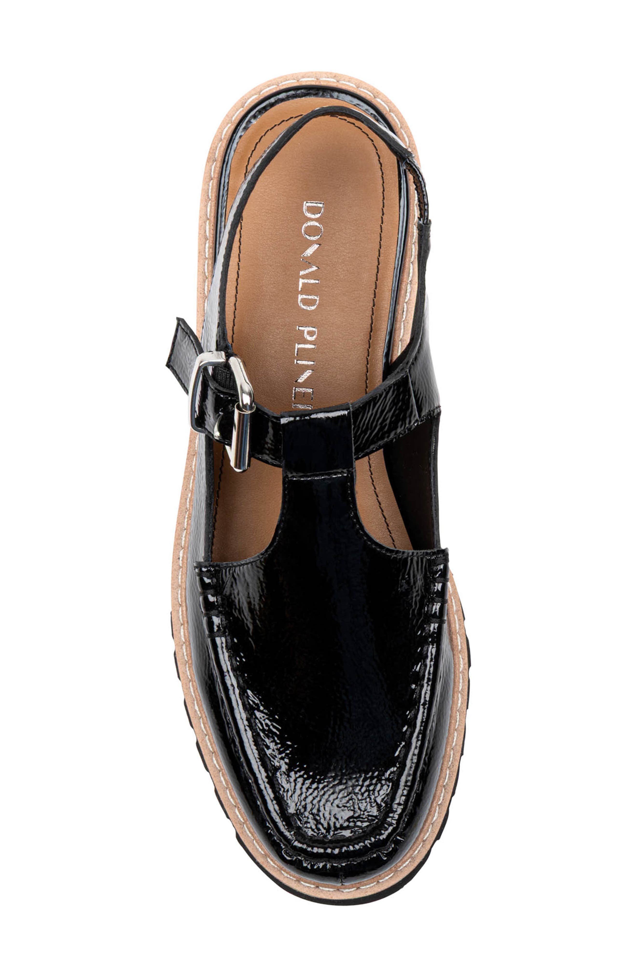 Donald Pliner Cutout Slingback Loafer, Alternate, color, Black