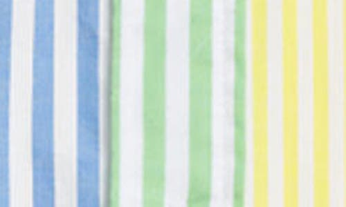 Polo Ralph Lauren Striped Cotton Fun Shirtdress In Red Multi