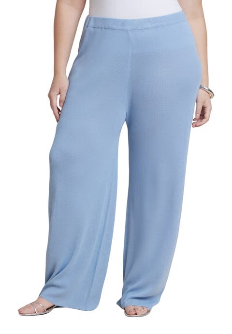 Semi Sheer Knit Pant (plus)