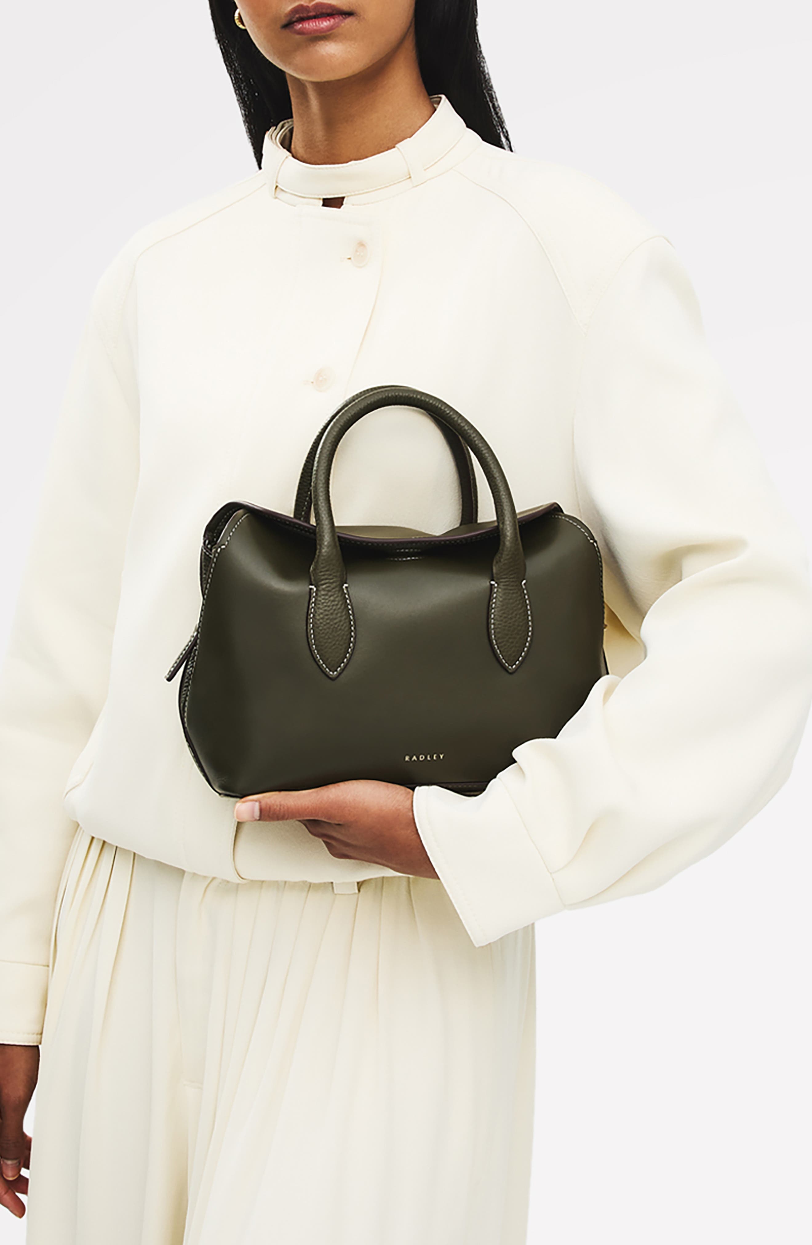 Radley Liverpool Gardens Small Convertible Bag, Alternate, color, Pine Needle