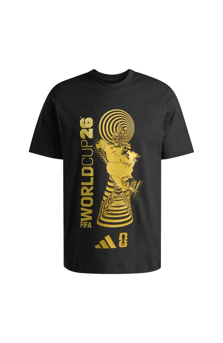 adidas Men's adidas Black 2026 FIFA World Cup Tour T-Shirt, Alternate, color, Black