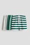  Green/White Striped