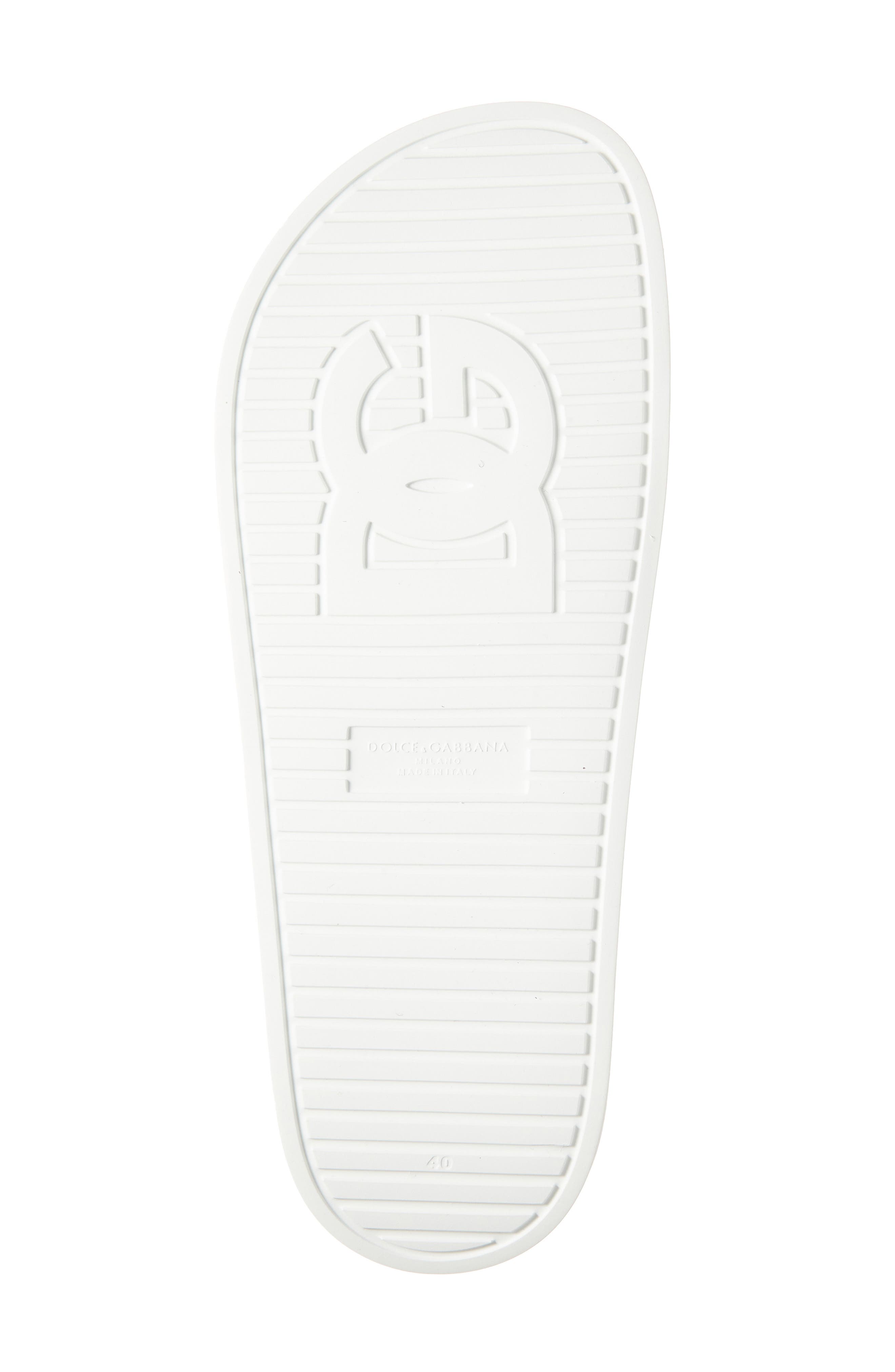 Logo Embossed Sport Slide, Alternate, color, 89697 WHITE/ BLACK