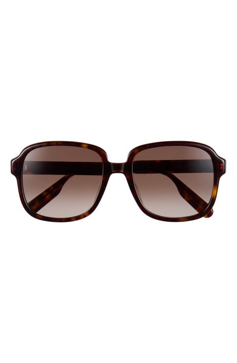 Dioribbon S1I 54mm Gradient Square Sunglasses