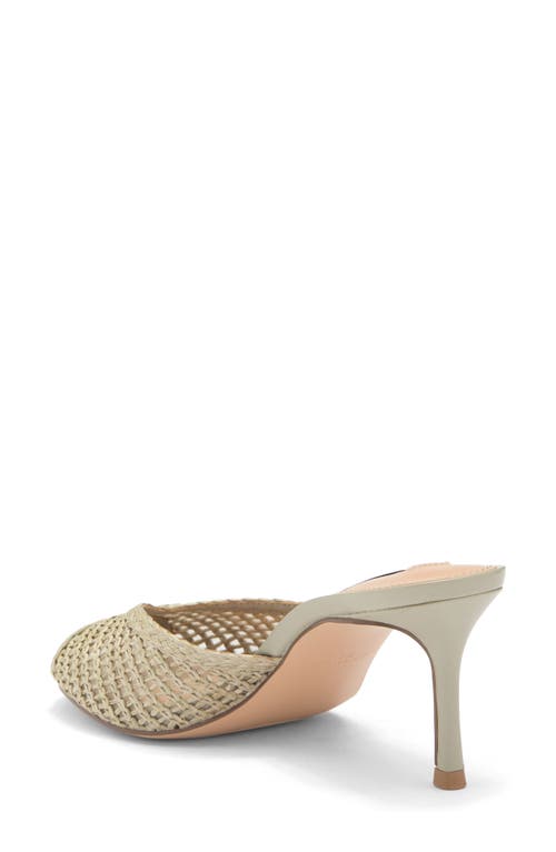 Steve Madden Rowe Woven Mule In Green