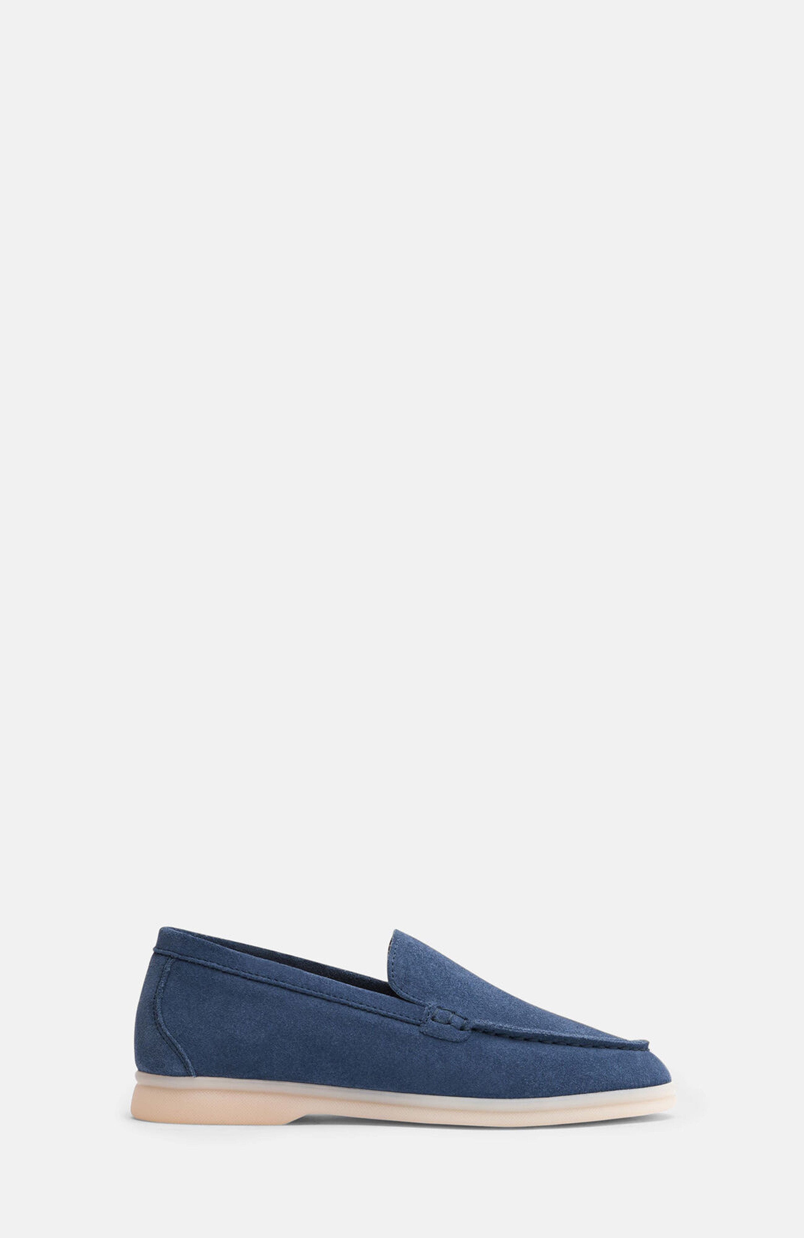 Steel Blue - Suede