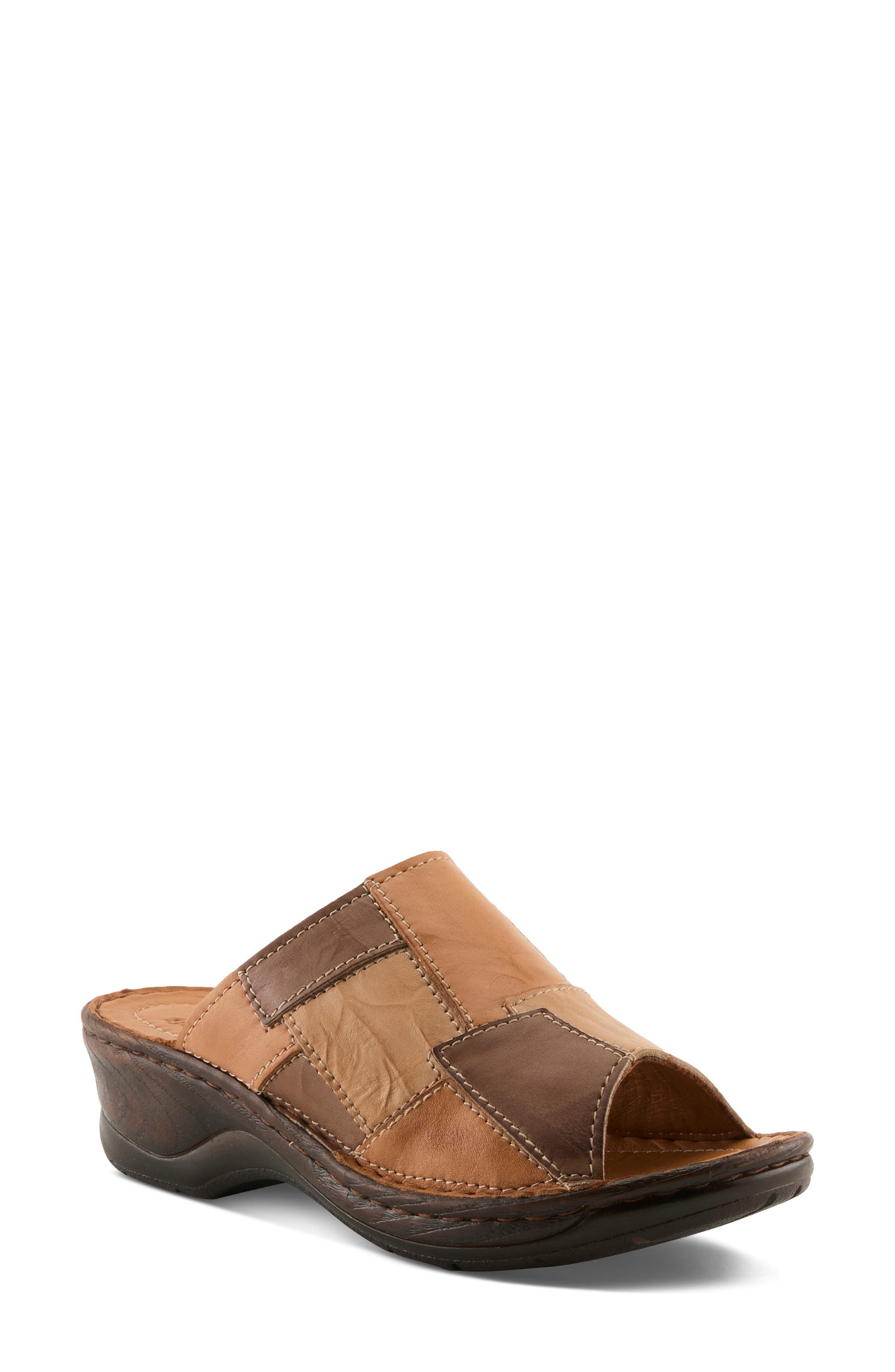 Spring Step Nivarah Sandal, Main, color, Camel Multi