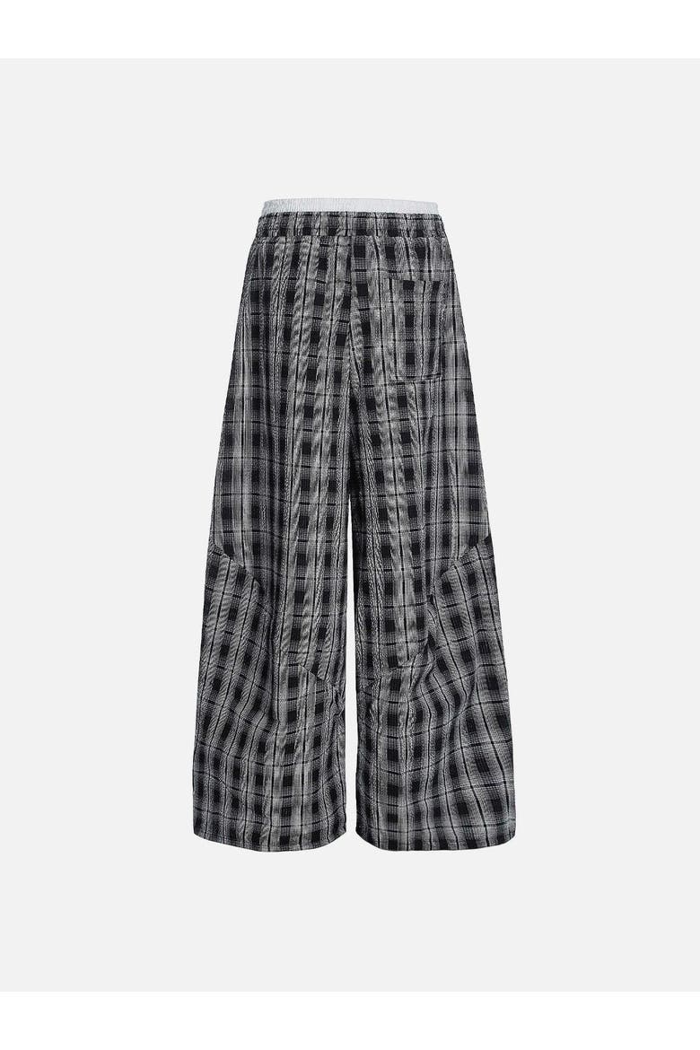 Double Waist Super Baggy Sweatpants, Alternate, color, Black