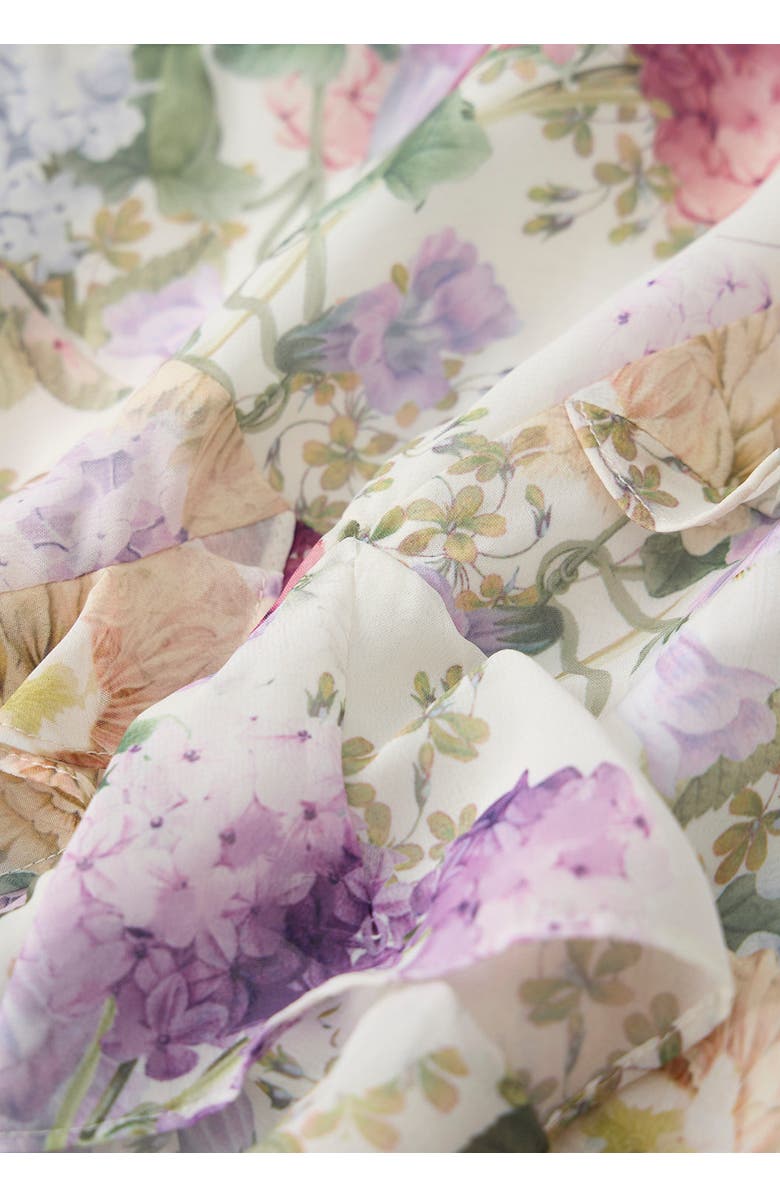 Marlo Kids Seraphina Frill Maxi Dress, Alternate, color, Floral