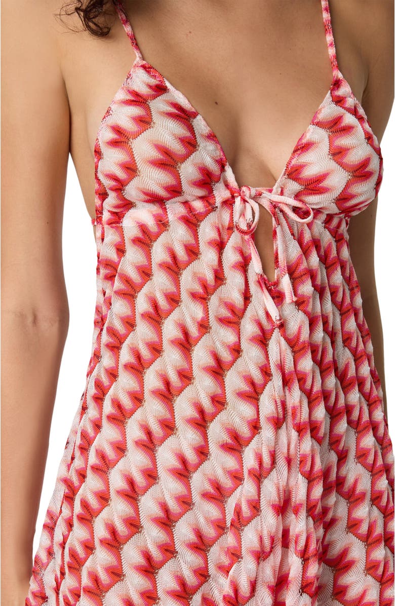 Missoni Cover-up Jumpsuit In Viscose With Floral Pattern, Alternate, color, Multicoloured