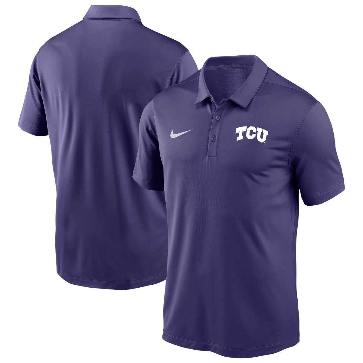 tcu nike polo