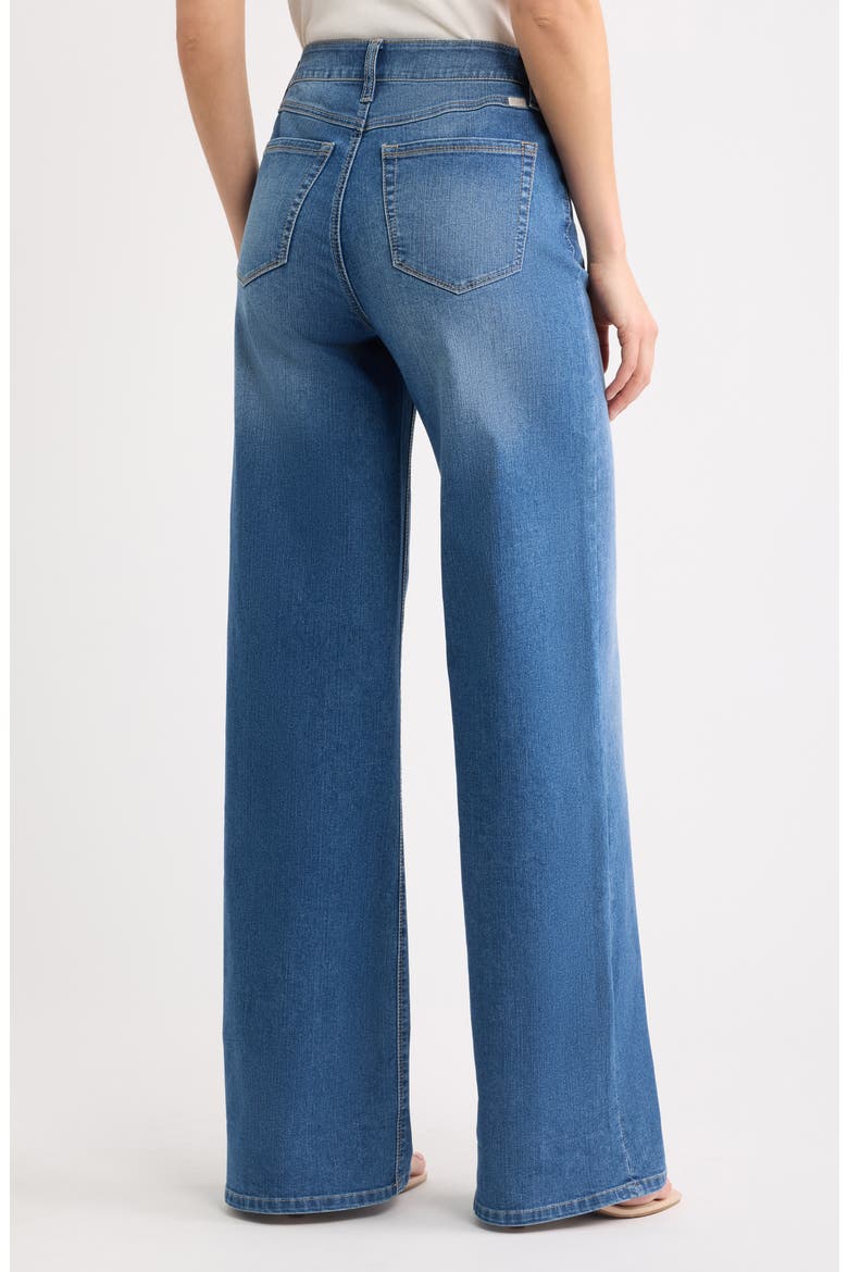 High Rise Wide Leg Jeans, Alternate, color, ACE