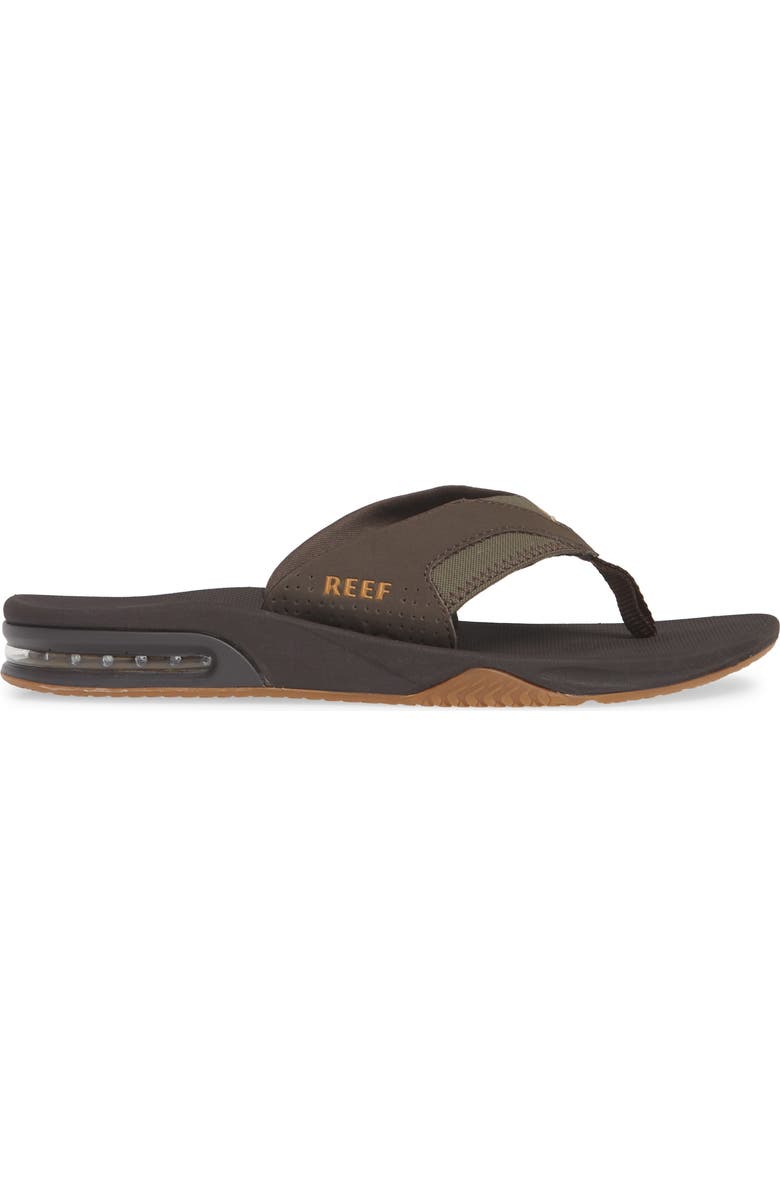 Reef Fanning Low Flip Flop, Alternate, color, Brown Gum