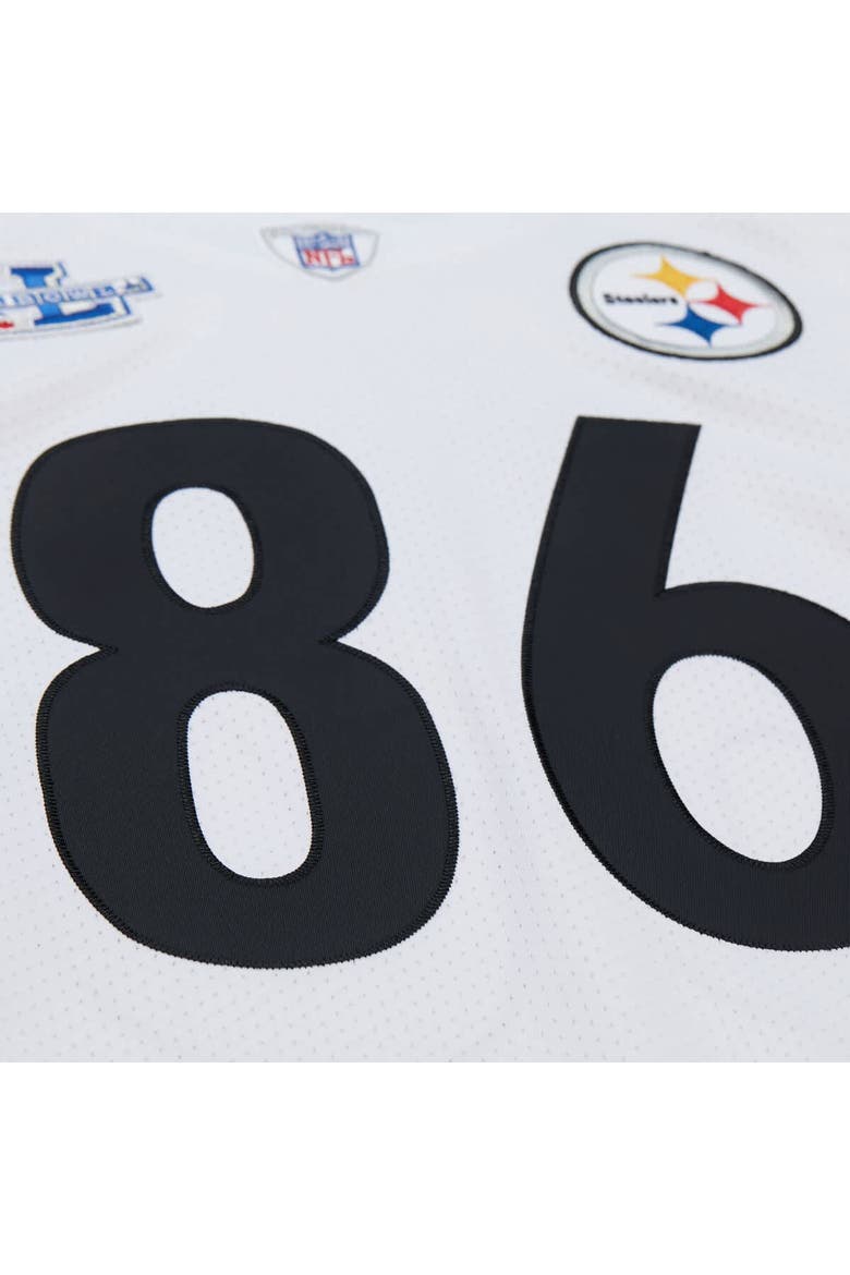Men's Mitchell & Ness Hines Ward White Pittsburgh Steelers 2005 Authentic Throwback Retired Player Jersey, Alternate, color, White