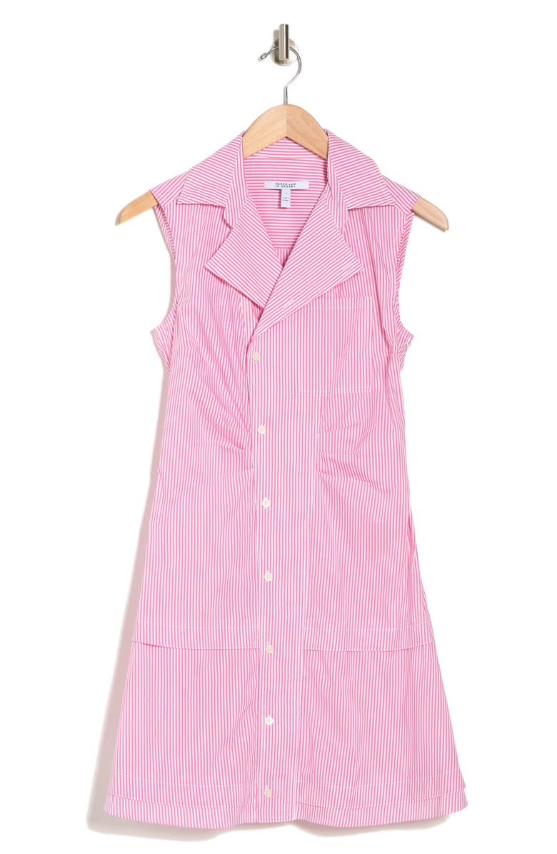 Derek Lam 10 Crosby Satina Sleeveless Shirtdress, Main, color,