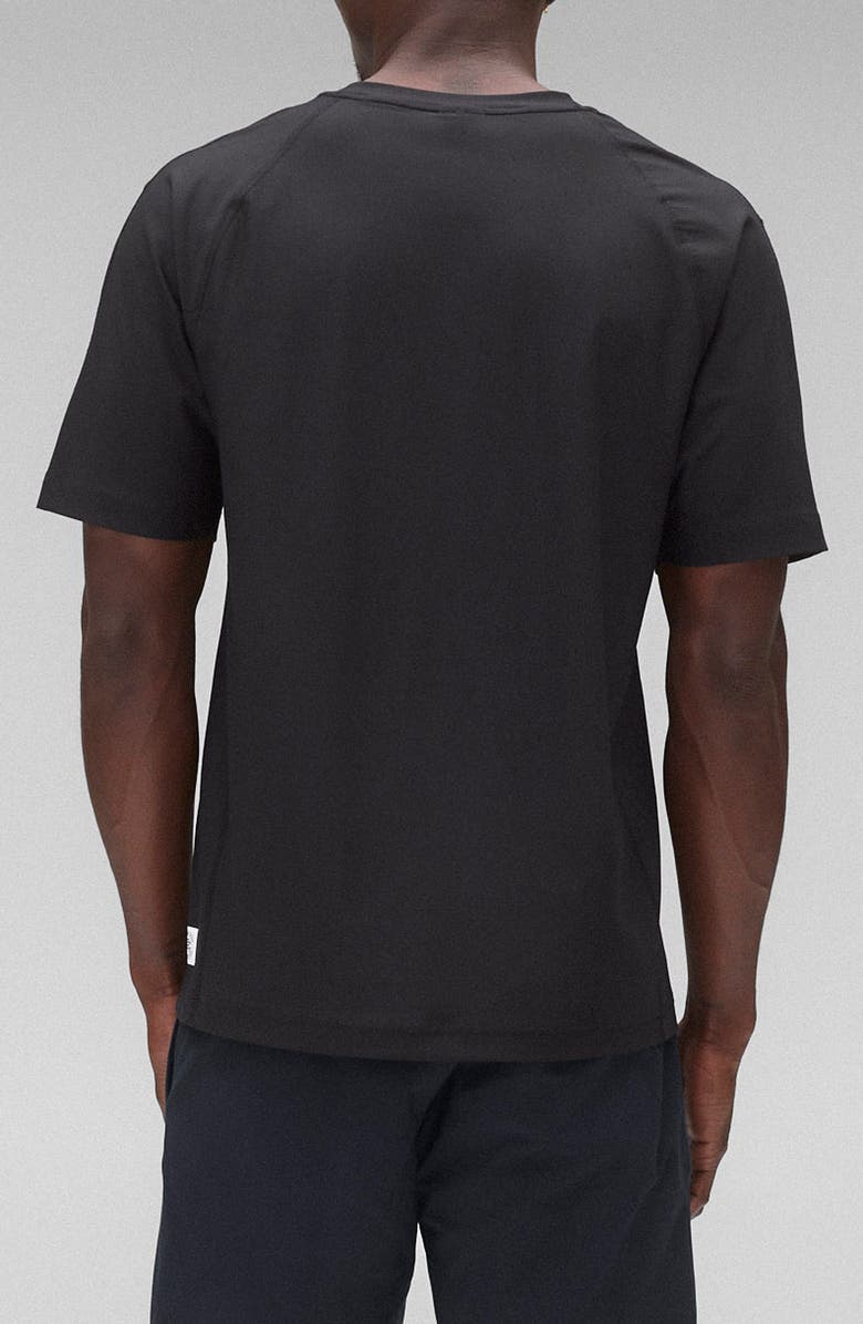 Reigning Champ Playoff Tech Piqué T-Shirt, Alternate, color, Black