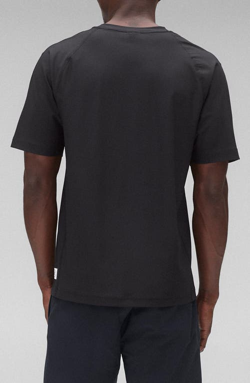 Reigning Champ Playoff Tech Piqué T-shirt In Black