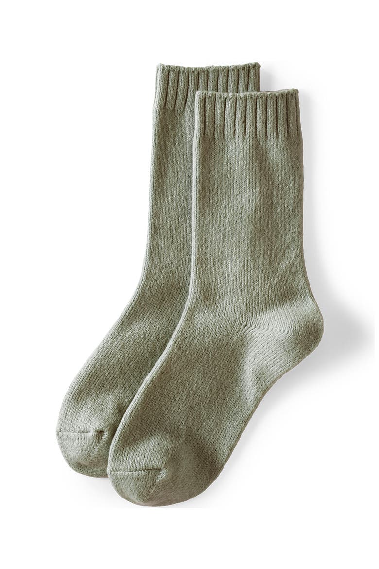 CashTouch Crew Socks, Main, color, Sage