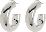 NORDSTROM RACK 25mm Tube Hoop Earrings