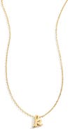 Mint & Lily Tiny Script Initial Necklace