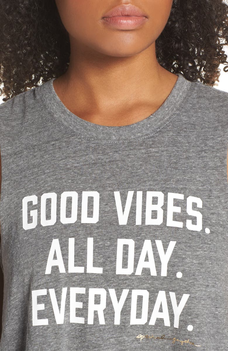 Spiritual Gangster Everyday Crop Tank, Alternate, color,