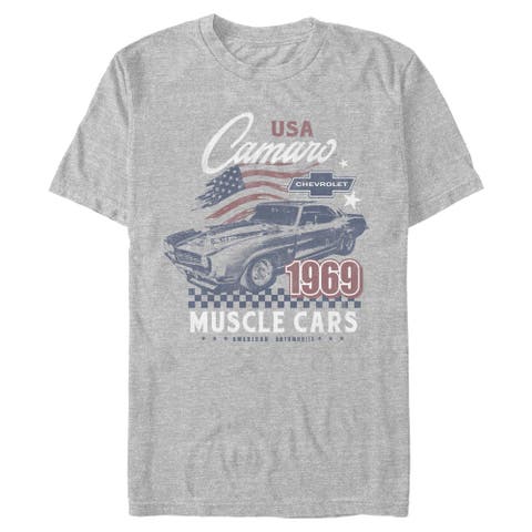 Men's General Motors Camaro Muscle Cars  Graphic T-Shirt