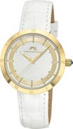 PORSAMO BLEU Monroe Leather Strap Watch
