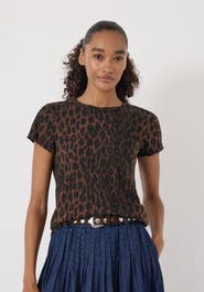 Hush Printed Slim Fit Slub T-shirt