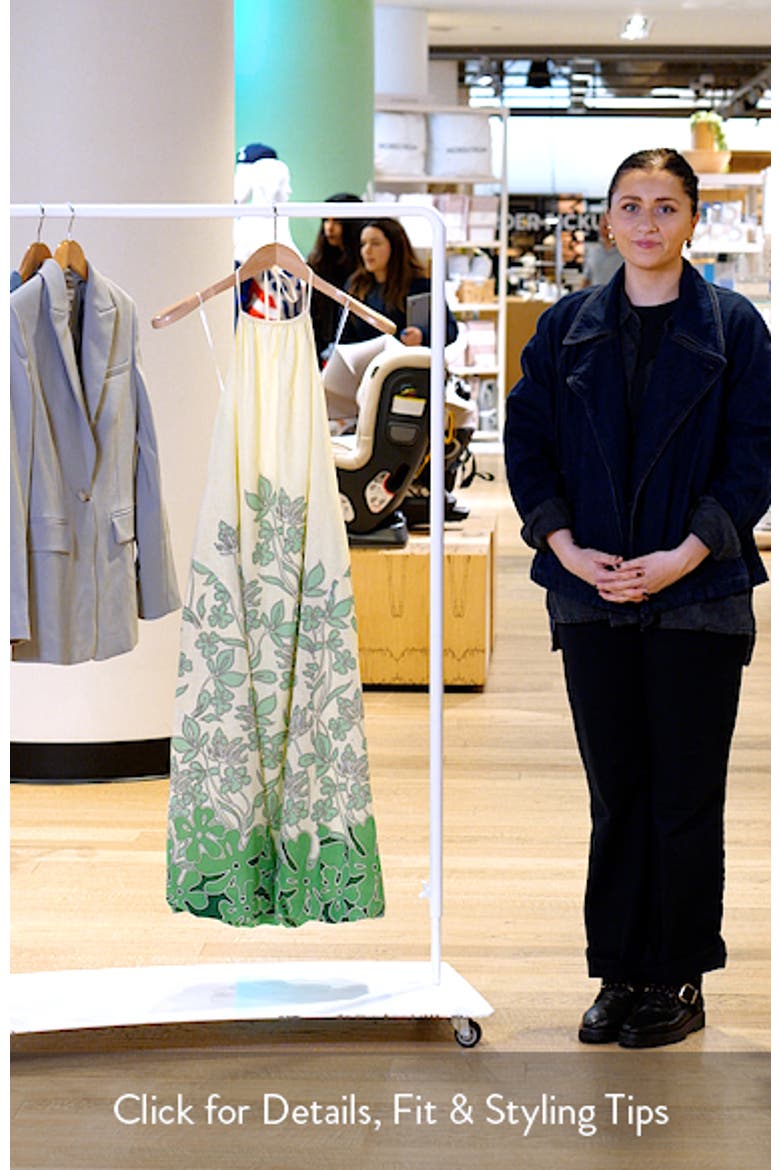 Dani Floral Print Midi Dress video