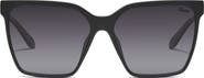 QUAY Level Up Remixed 61mm Gradient Polarized Square Sunglasses