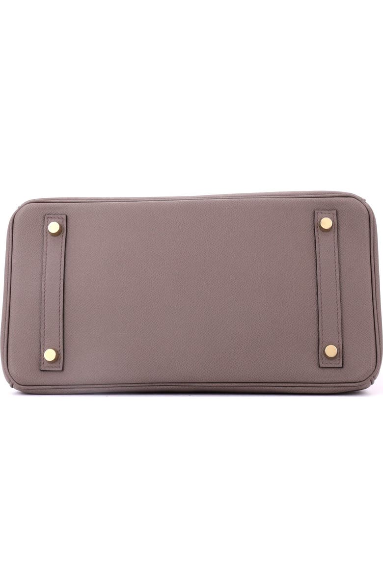 Pre-Owned Hermes Birkin Handbag Grey Epsom with Gold Hardware 30, Alternate, color, Etain