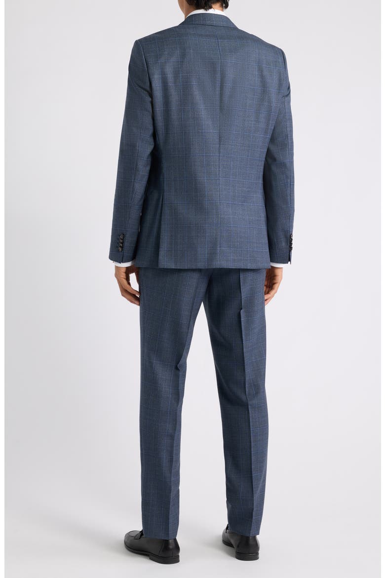 Huge Plaid Wool Suit, Alternate, color, OPEN BLUE