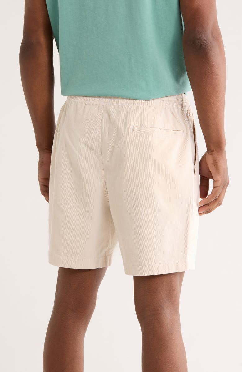 Brooks Brothers Bedford Court Shorts, Alternate, color, Tan And White