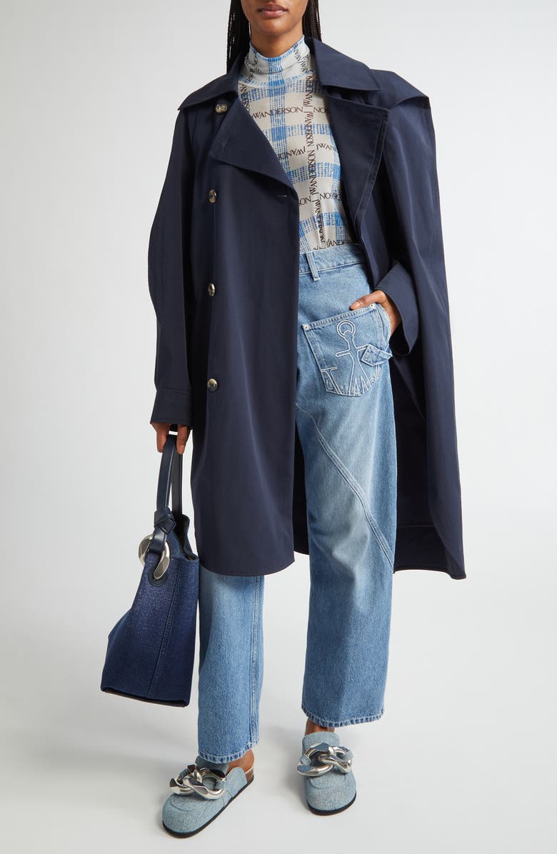 JW Anderson Twisted Workwear Jeans, Alternate, color, Light Blue