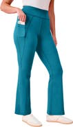 Roaman's Soft Sculpt Side Pocket Yoga Pants