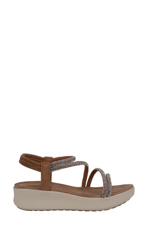 Gc Shoes Sol Comfort Platform Sandal In Gold