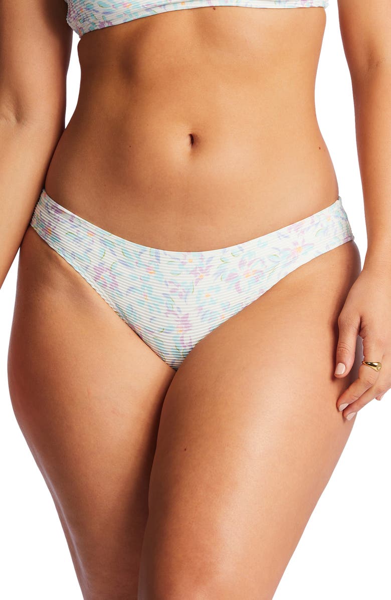 Billabong Sweet Oasis Tanlines Lowrider Bikini Bottoms, Main, color, 