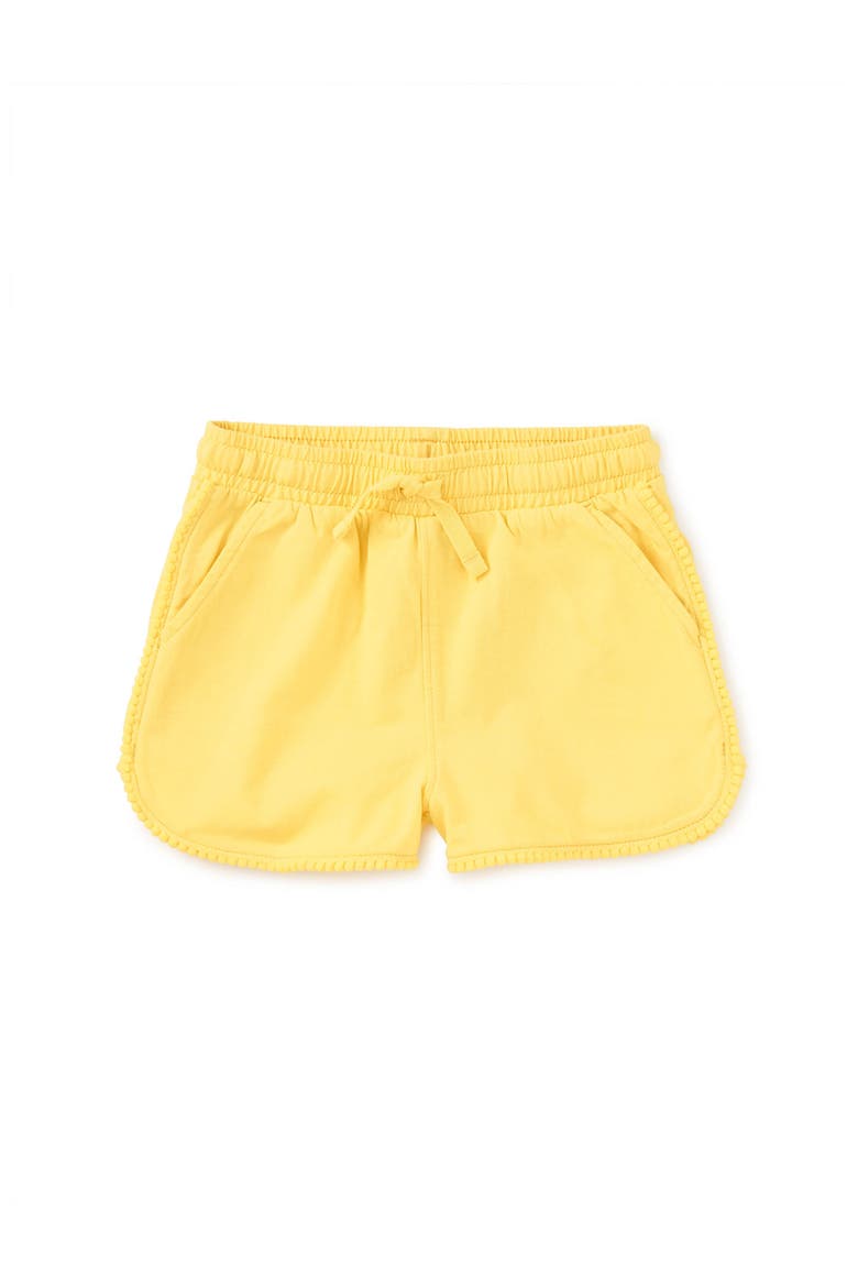 Pom-Pom Shorts, Main, color, Forsythia