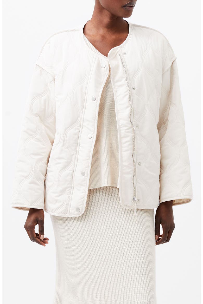 Aris Quilted Jacket, Main, color, 10-CLASSIC CREAM