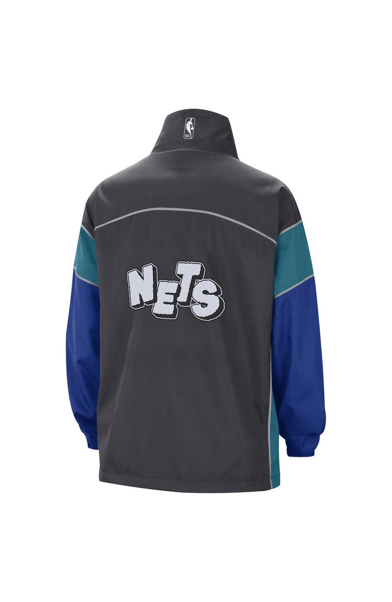 Nike Women's Nike Charcoal/ Brooklyn Nets 2023/24 City Edition Courtside Swoosh Fly Full-Zip Jacket, Alternate, color, 