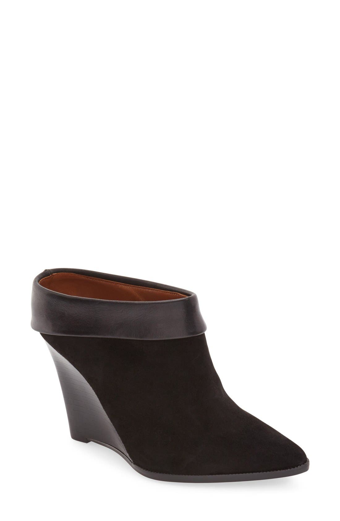 Linea Paolo 'Logan' Pointy Toe Wedge Bootie, Main, color, 