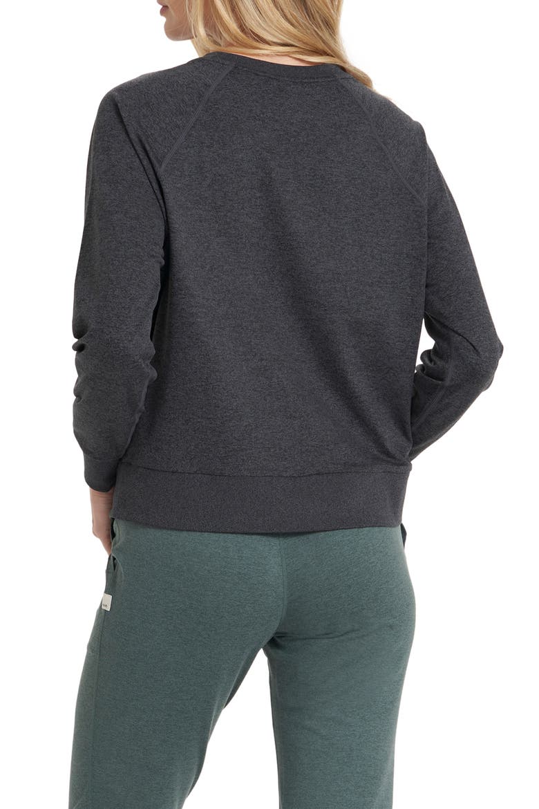 Long Sleeve Halo Crew Sweatshirt, Alternate, color, CHARCOAL HEATHER