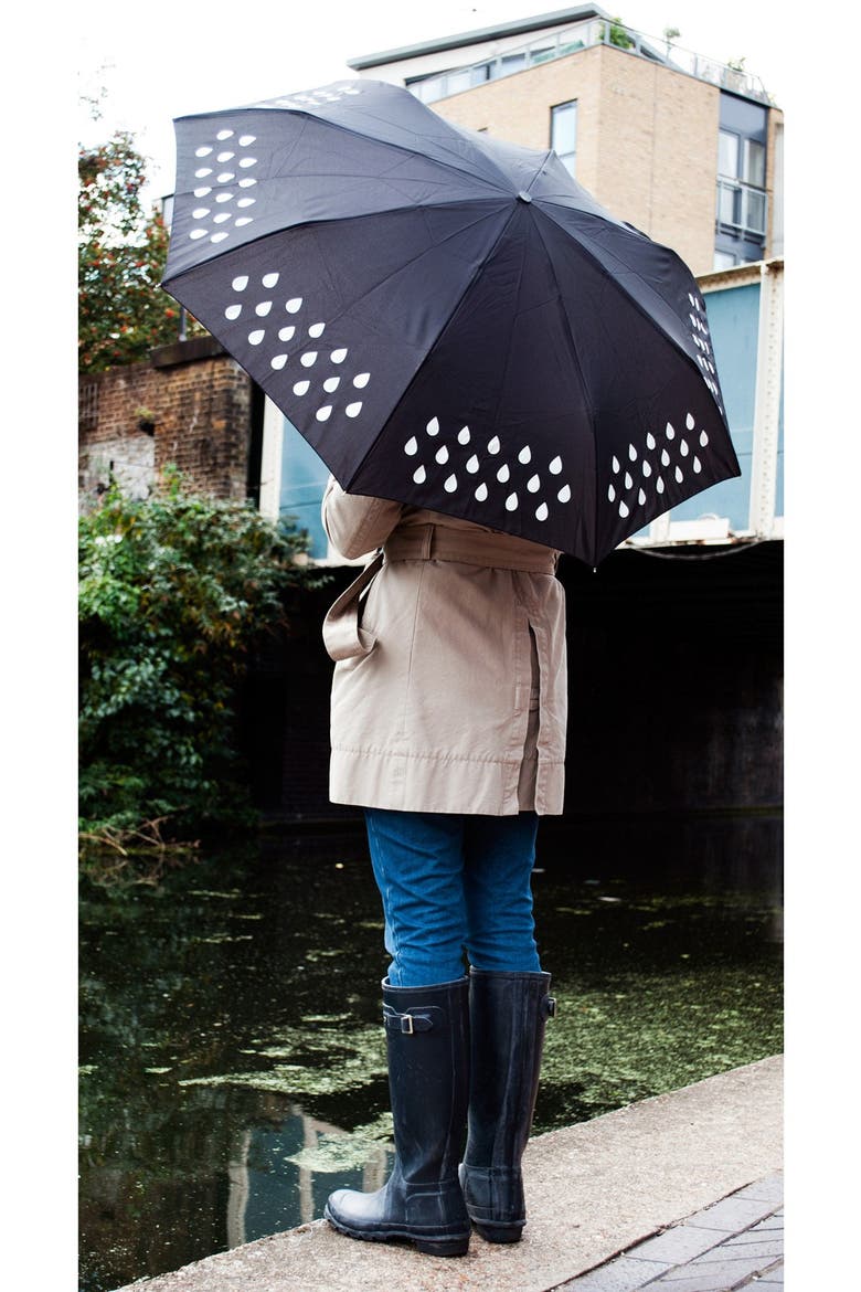 Color Changing Umbrella, Alternate, color, BLACK